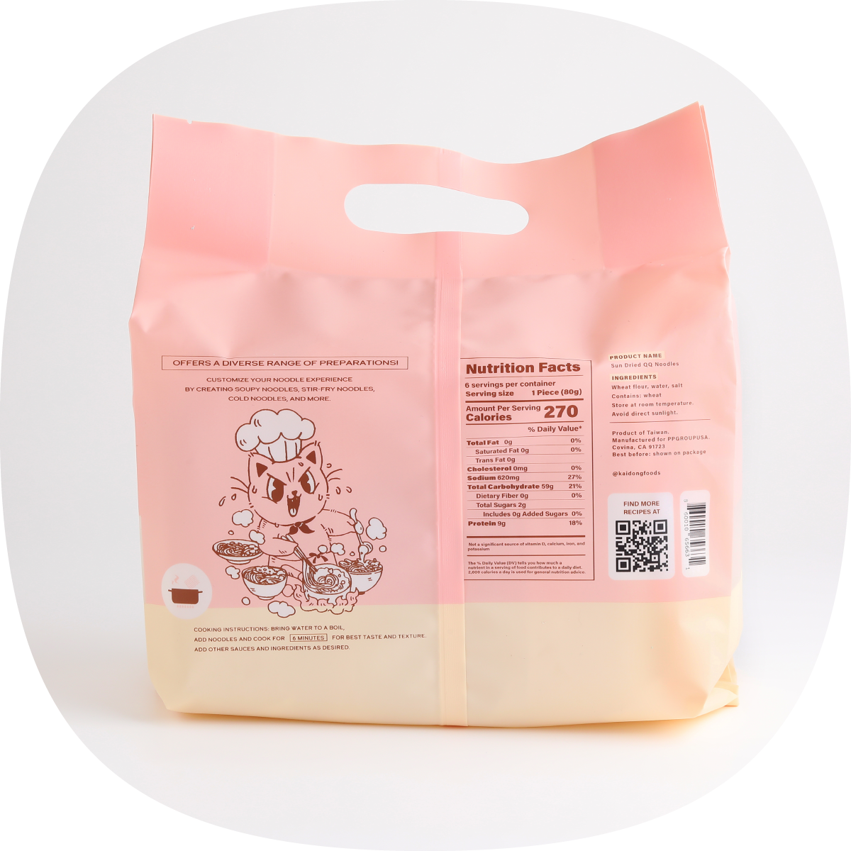 Sun Dried QQ Noodles