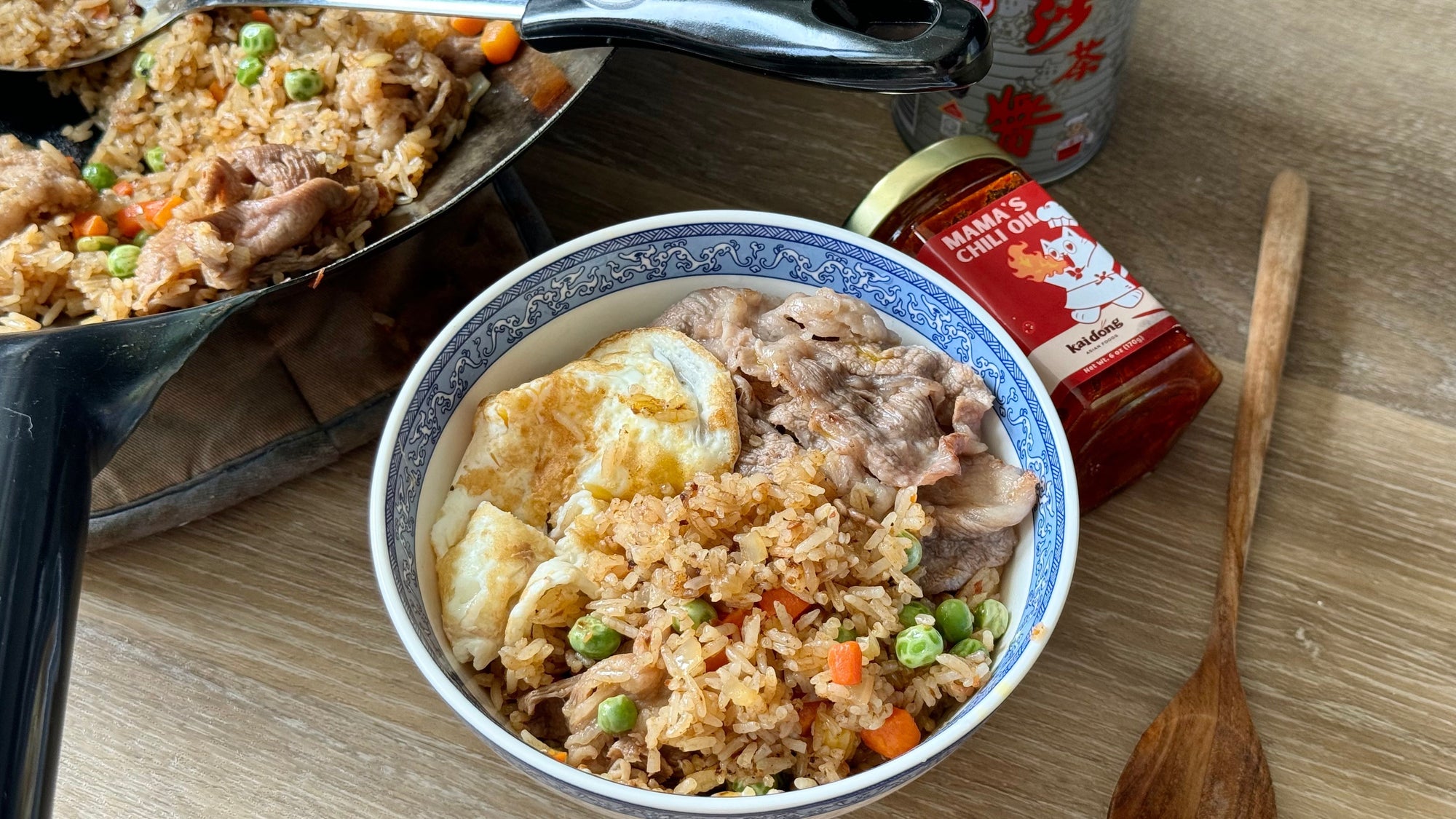 Taiwanese Beef Shacha Fried Rice